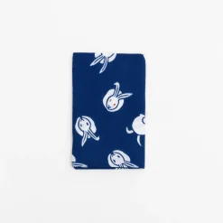 TORTOISE-Kamawanu Animals*Tenugui - Bunnies On Blue