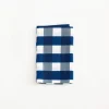 TORTOISE-Kamawanu Contemporary*Tenugui - Checkers White And Blue