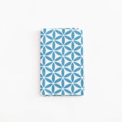 TORTOISE-Kamawanu Contemporary*Tenugui - Light Blue Cloisonne