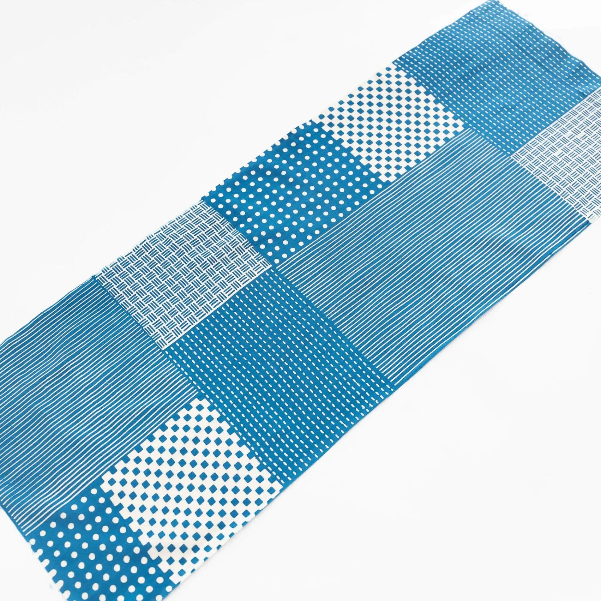 TORTOISE-Kamawanu Contemporary*Tenugui - Patchwork Print