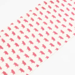 TORTOISE-Kamawanu Animals*Tenugui - Pink Pig
