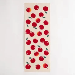 TORTOISE-Kamawanu Contemporary*Tenugui - Red Apples