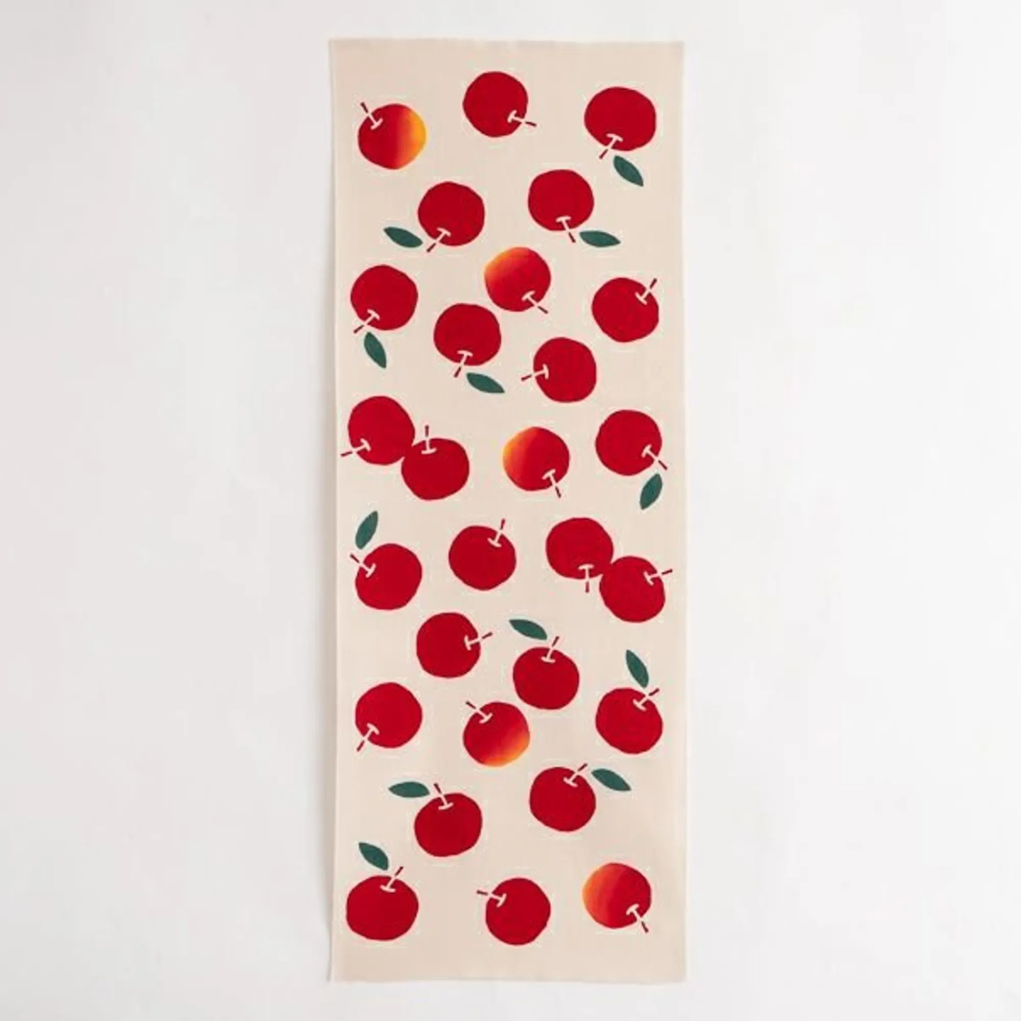 TORTOISE-Kamawanu Contemporary*Tenugui - Red Apples
