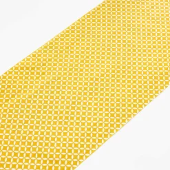 TORTOISE-Kamawanu Contemporary*Tenugui - Yellow Diamond On White