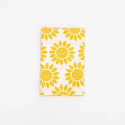 TORTOISE-Kamawanu Seasonal*Tenugui - Yellow Sunflower
