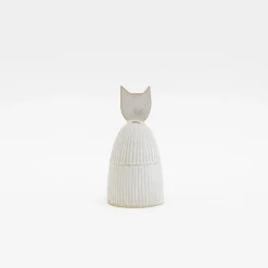 Tomoro Pottery Serving*Tomoro Cat Dinner Bell