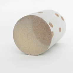 Tomoro Pottery Home Decor*Ceramic Petal Cylinder