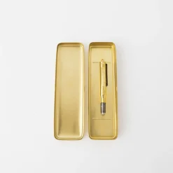 JP TRADING Office*Traveler'S Company Brass Pen Case