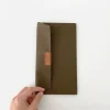 JP TRADING Office*Traveler'S Notebook Cotton Zipper Olive Case