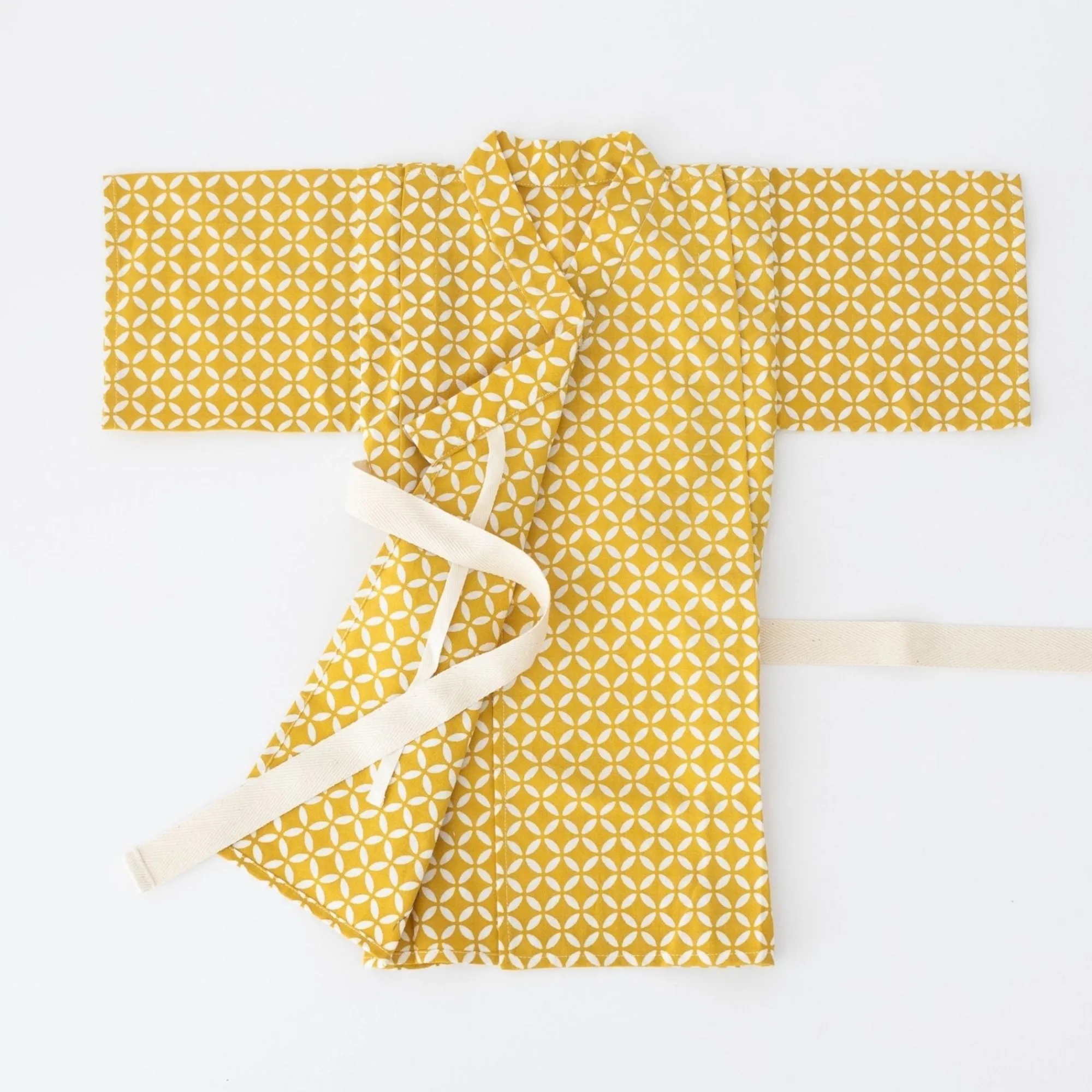TORTOISE-yellow paper Ubugi Kids & Baby*Ubugi Baby Kimono