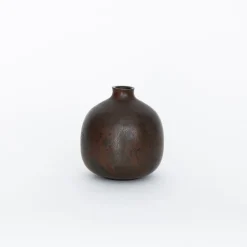 TORTOISE-yellow paper Home Decor*Vintage Bronze Vases
