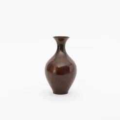 TORTOISE-yellow paper Home Decor*Vintage Bronze Vases