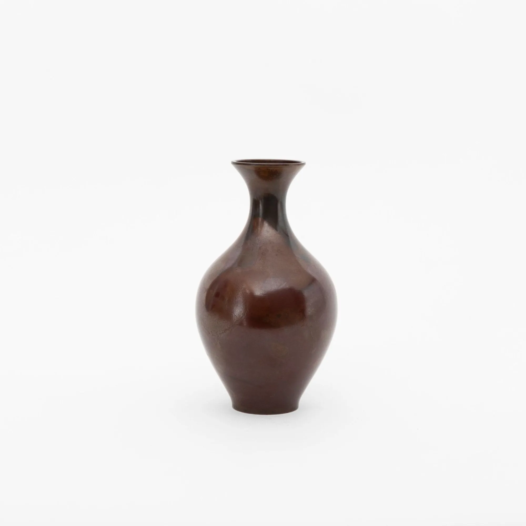 TORTOISE-yellow paper Home Decor*Vintage Bronze Vases