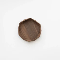 SAIKAI (Others) Home Decor*Walnut Hexagon Tray [Ts768]