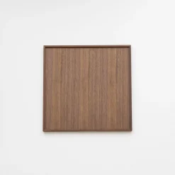 SAIKAI (Others) Serving*Walnut Square Tray [Ts1034]