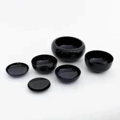 TORTOISE-yellow paper Eating*Yamanaka Ouryouki - Nesting Bowls For Monks